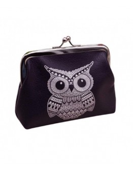 Owl Wallet Card Holder Coin Purse Clutch Handbag