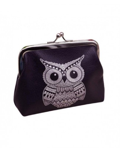 Owl Wallet Card Holder Coin Purse Clutch Handbag