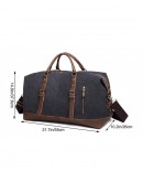 Oversized Leather Overnight Shoulder