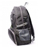 Lightweight Travel Hiking Waterproof Daypack 35L With Reflector Black Backpack