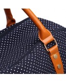 Cute Lady Women Canvas Travel Bag Weekender Overnight Bag