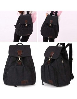 Canvas Schoolbag Bookbags Backpack Bag