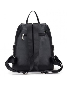 Fashion PU Leather Backpack Shoulder Bag Rucksack Travel Bag