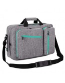 Backpack Shoulder Knapsack Grey Green