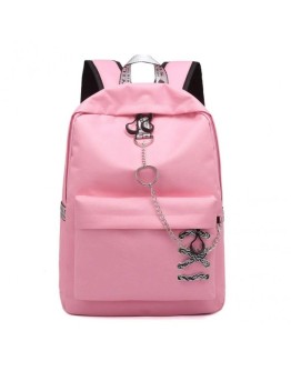 Women Casual Canvas Backpack Printing Bookbag