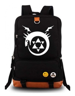 Fullmetal Alchemist Anime Cartoon Cosplay Backpack School Bag