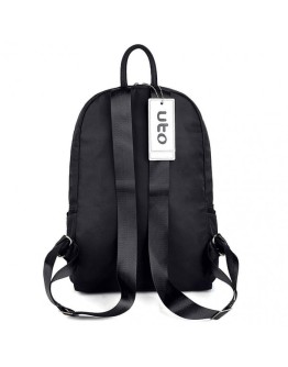 Fashion Backpack Waterproof Nylon Rucksack 13.3" Laptop Bookbag
