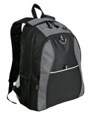 Personalized Grey Contrast Backpack