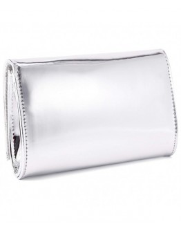 Gloss Patent Leather Prom Clutch Shoulder Bag